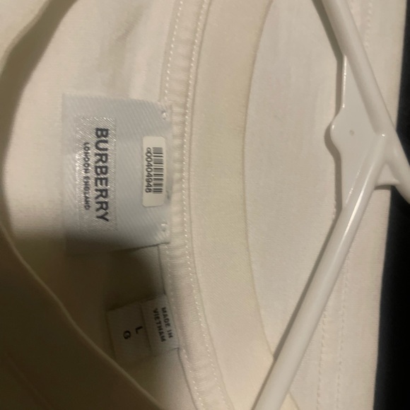 Burberry Cotton Logo Printing Size Large - Picture 5 of 5